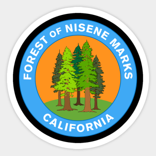 Nisene Forest Forest of Nisene Marks Sticker